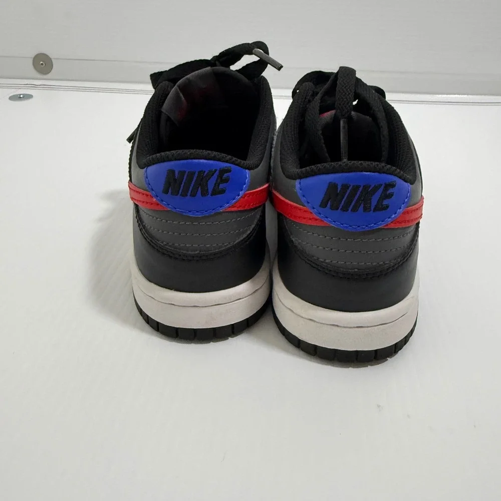 Nike Dunk Low GS Black University Red Racer Blue Kids 3.5Y Womens 5 FV0373-001